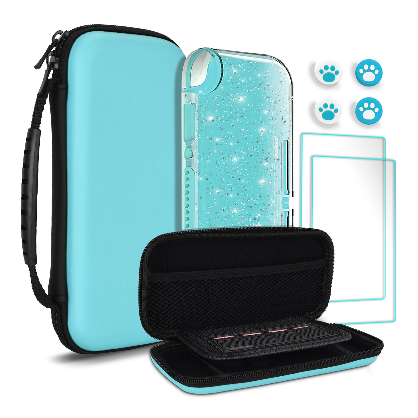 TIKOdirect Blue Carrying Case for Switch lite