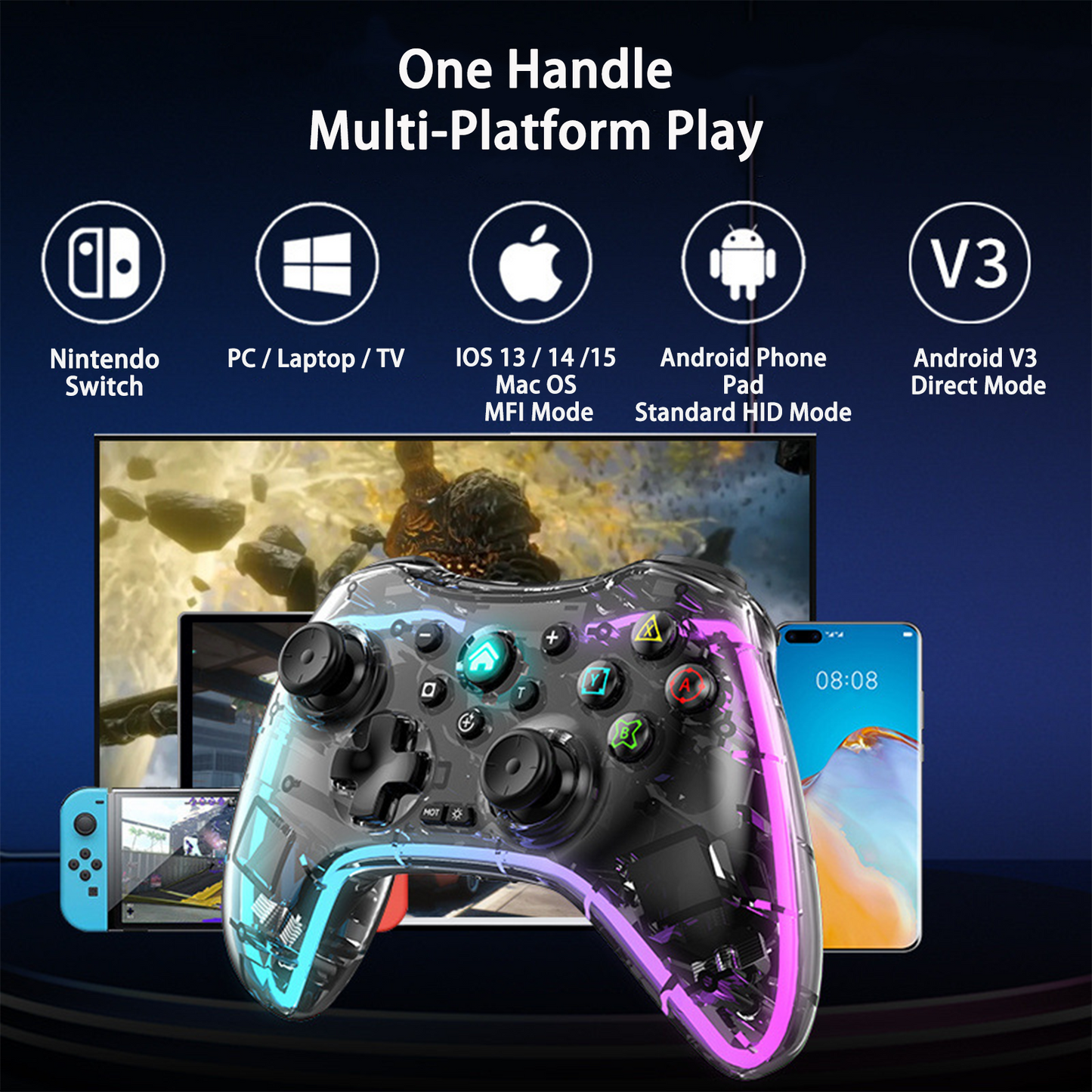 TIKOdirect Wireless  Controller for Switch/OLED/Lite