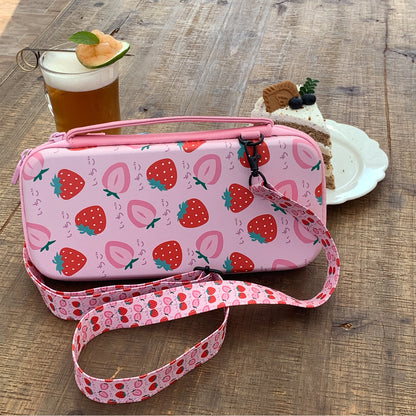 TIKOdirect Strawberry Carrying Case for Switch & OLED