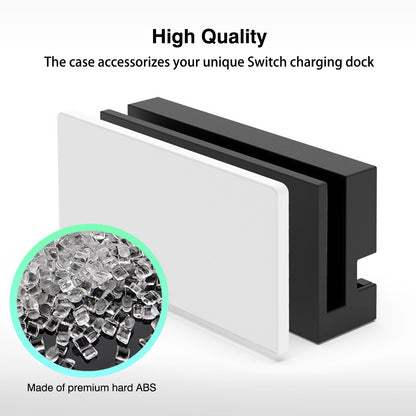 TIKOdirect White Custom Faceplate Cover for Switch Charging Dock