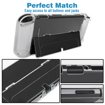 TIKOdirect Transparent Case Compatible for Switch OLED
