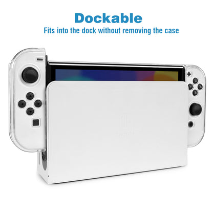 TIKOdirect Transparent Case Compatible for Switch OLED