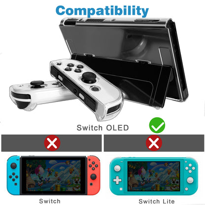 TIKOdirect Transparent Case Compatible for Switch OLED